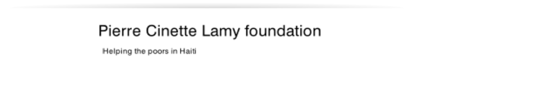 Helping the poors in Haiti
